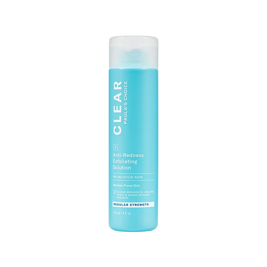 Clear Anti-Redness Exfoliating Solution - Regular Strength